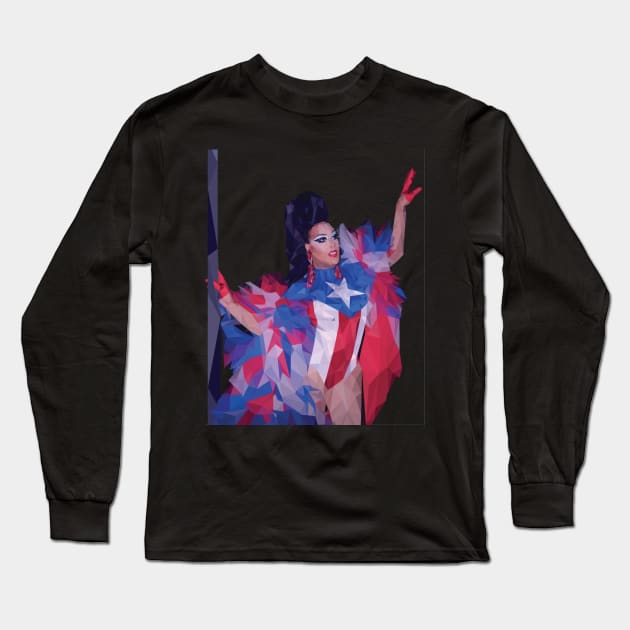 Alexis Mateo Long Sleeve T-Shirt by Hermanitas Design